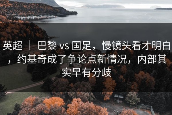 英超 ｜ 巴黎 vs 国足，慢镜头看才明白，约基奇成了争论点新情况，内部其实早有分歧
